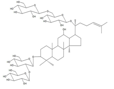 人参皂苷Rb1（参考资料[1]）