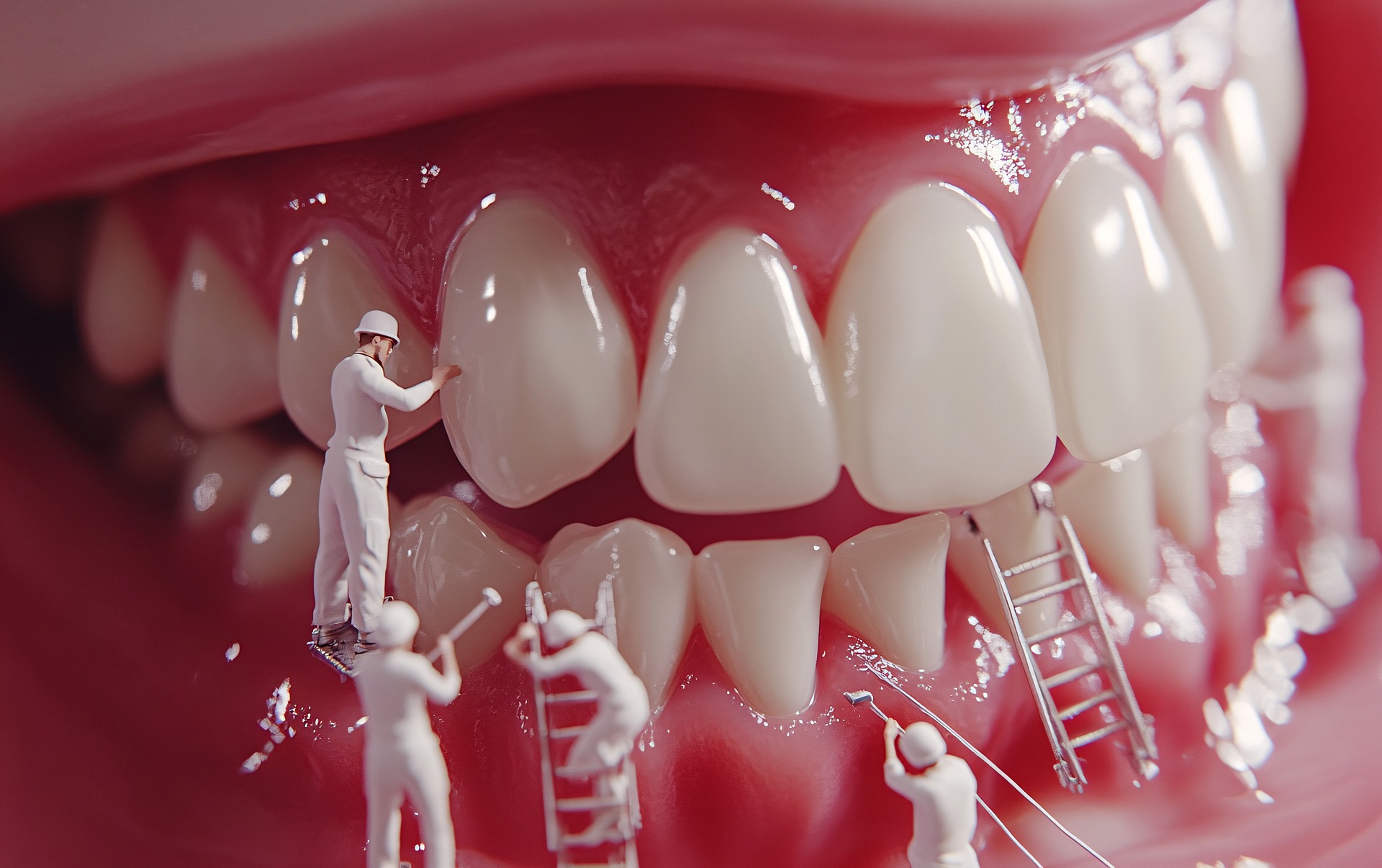 注意口腔健康。图来自pixabay。